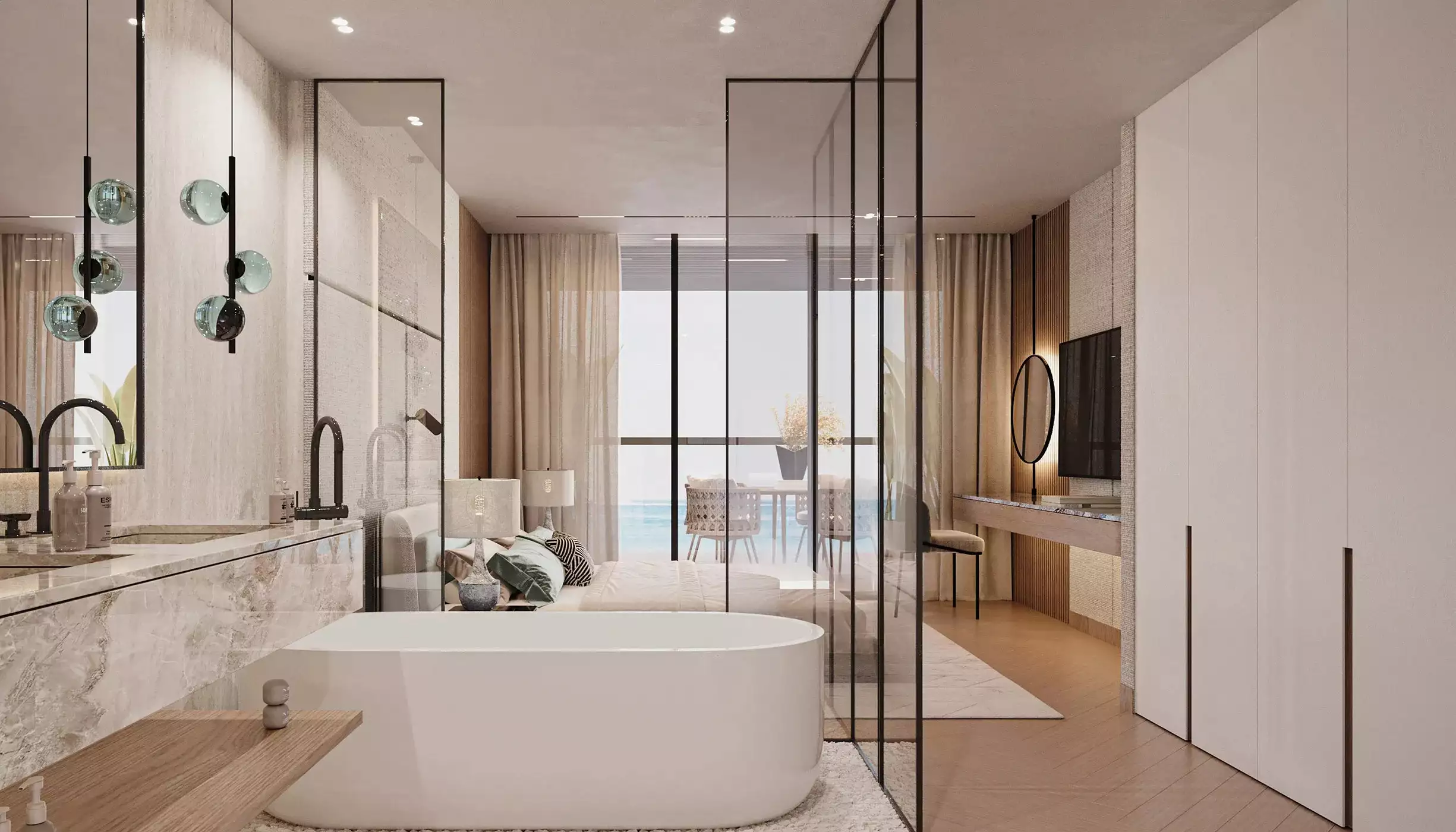 Flat 135m² in UAE, Ras al-Khaimah. Priced at 1095260$ rent photo-8
