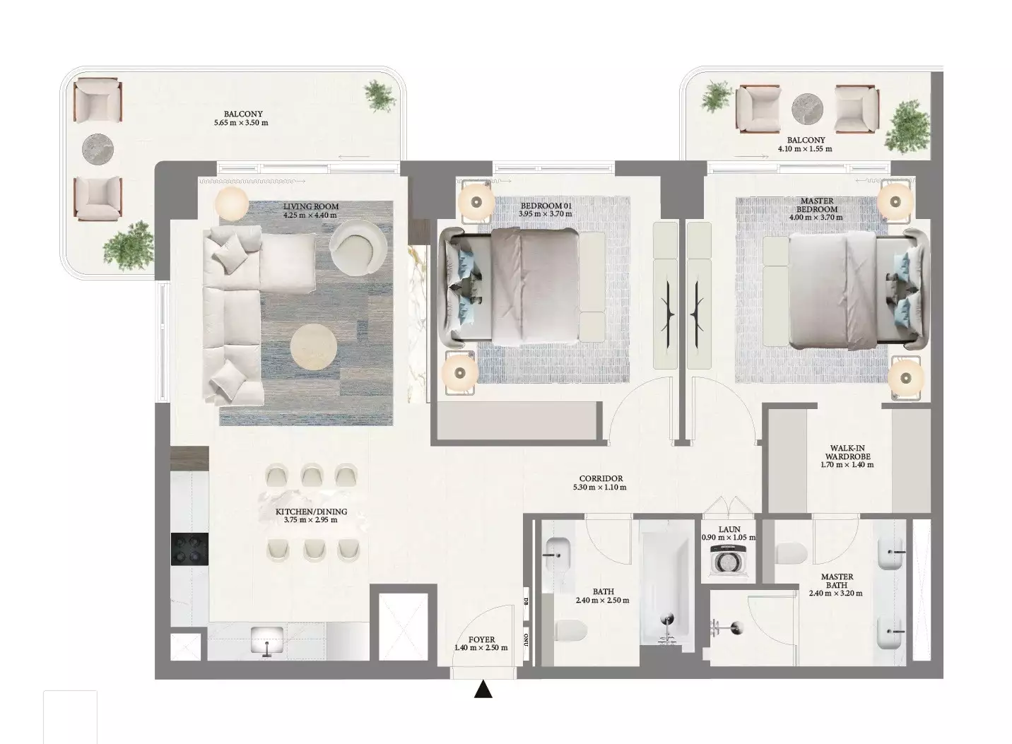 Flat 112m² in UAE, Dubai. Priced at 774900$ rent photo-9