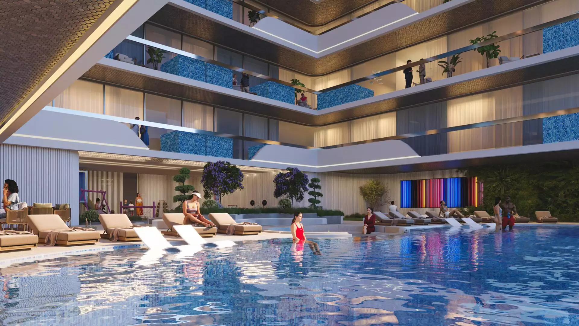 Flat 112m² in UAE, Dubai. Priced at 444454$ rent photo-12