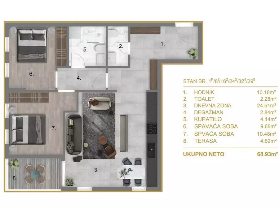 Flat 69m² in Italy, Barga. Priced at 136000€ rent photo-10