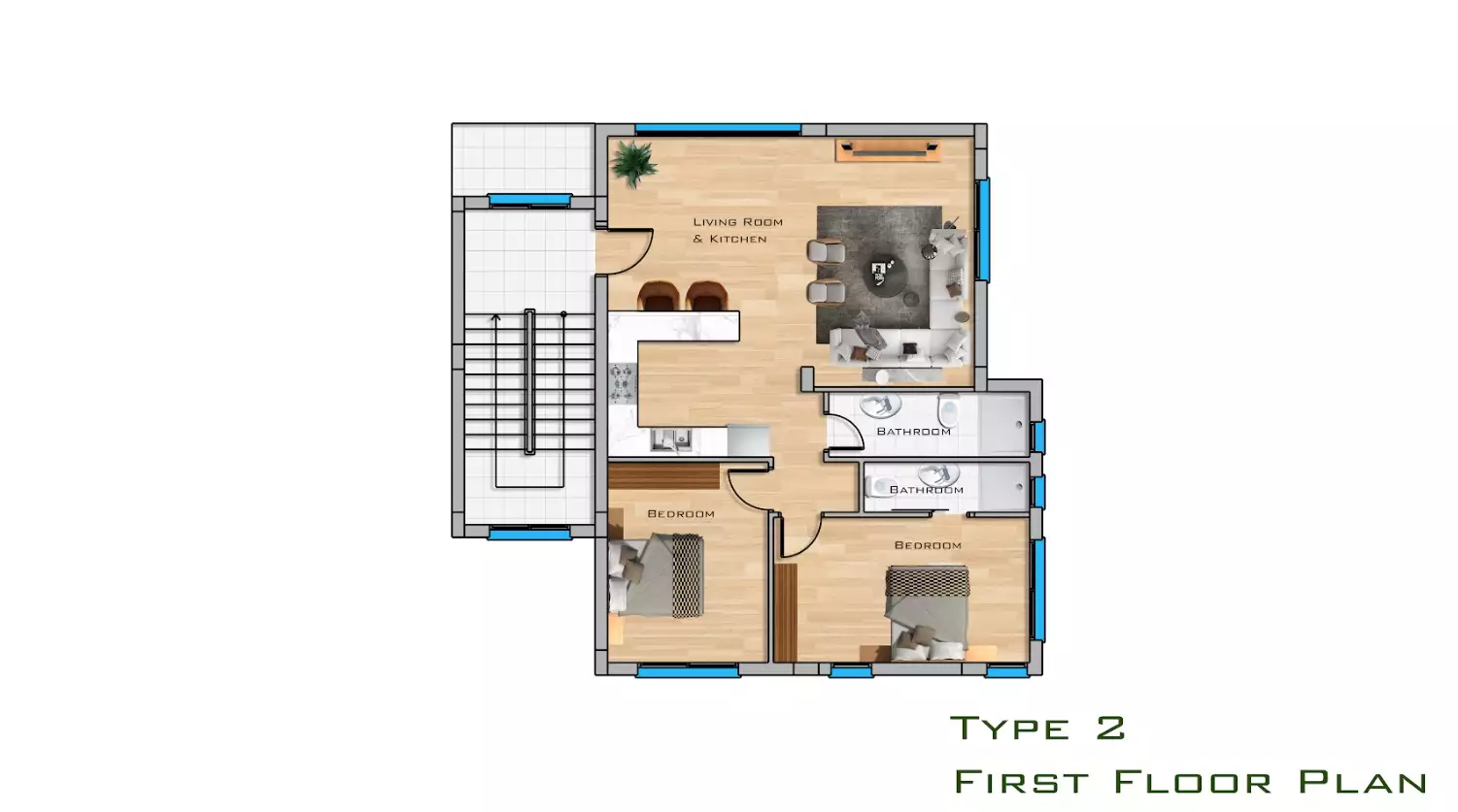 Flat 90m² in Cyprus, Famagusta. Priced at 240000€ rent photo-23