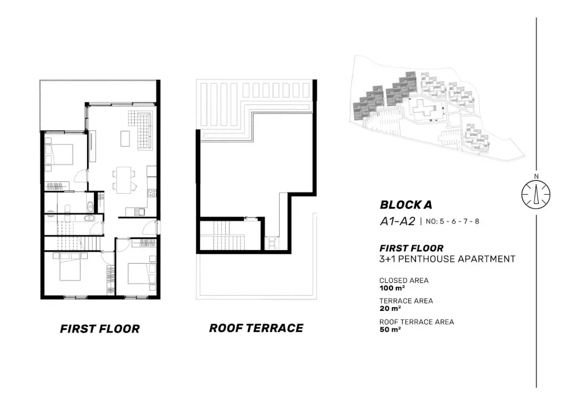 Flat 115m² in Cyprus, Erenka's Kuchyuk. Priced at 445000€ rent photo-29