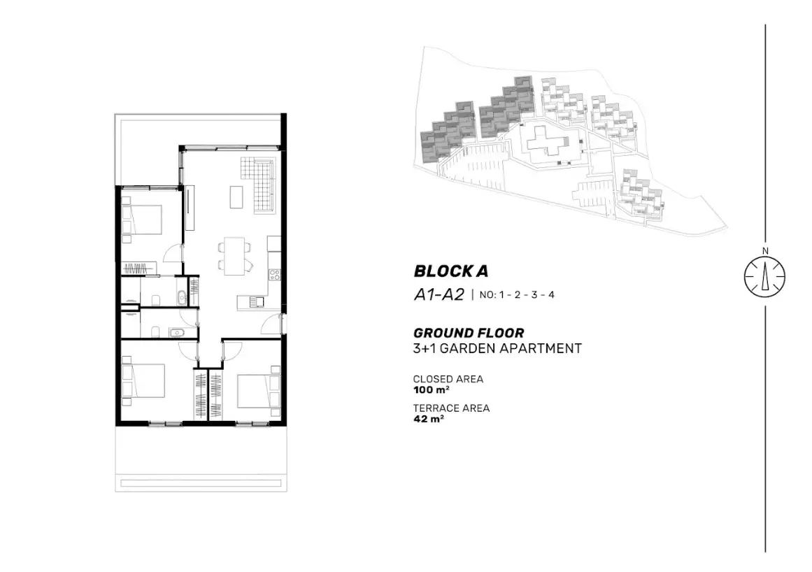 Flat 115m² in Cyprus, Erenka's Kuchyuk. Priced at 445000€ rent photo-30