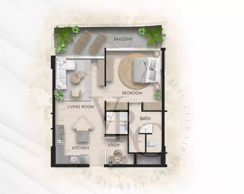 Flat 68m² in UAE, Dubai. Priced at 302552$ rent photo-7