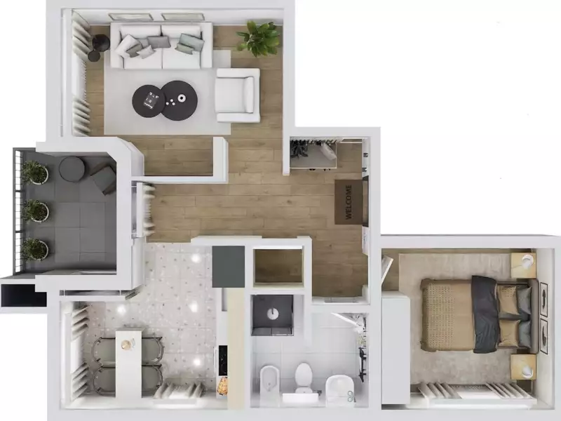 Flat 38m² in Montenegro, Utjeha. Priced at 95690€ rent photo-8