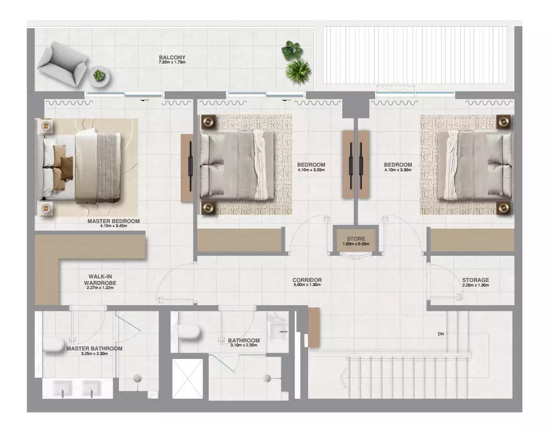 Flat 146m² in UAE, Dubai. Priced at 661500$ rent photo-11