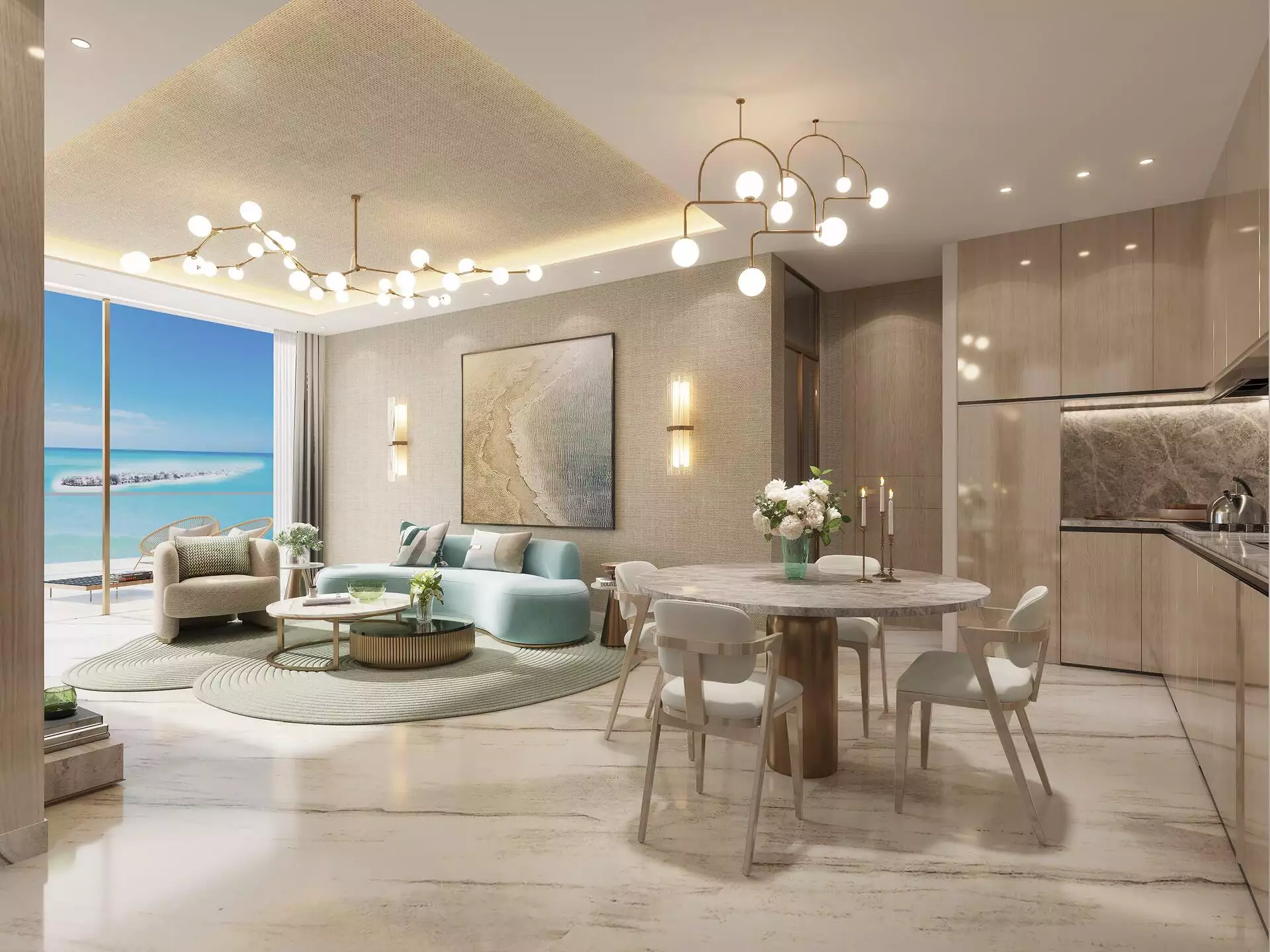 Flat 122m² in UAE, Ras al-Khaimah. Priced at 1201357$ rent photo-3