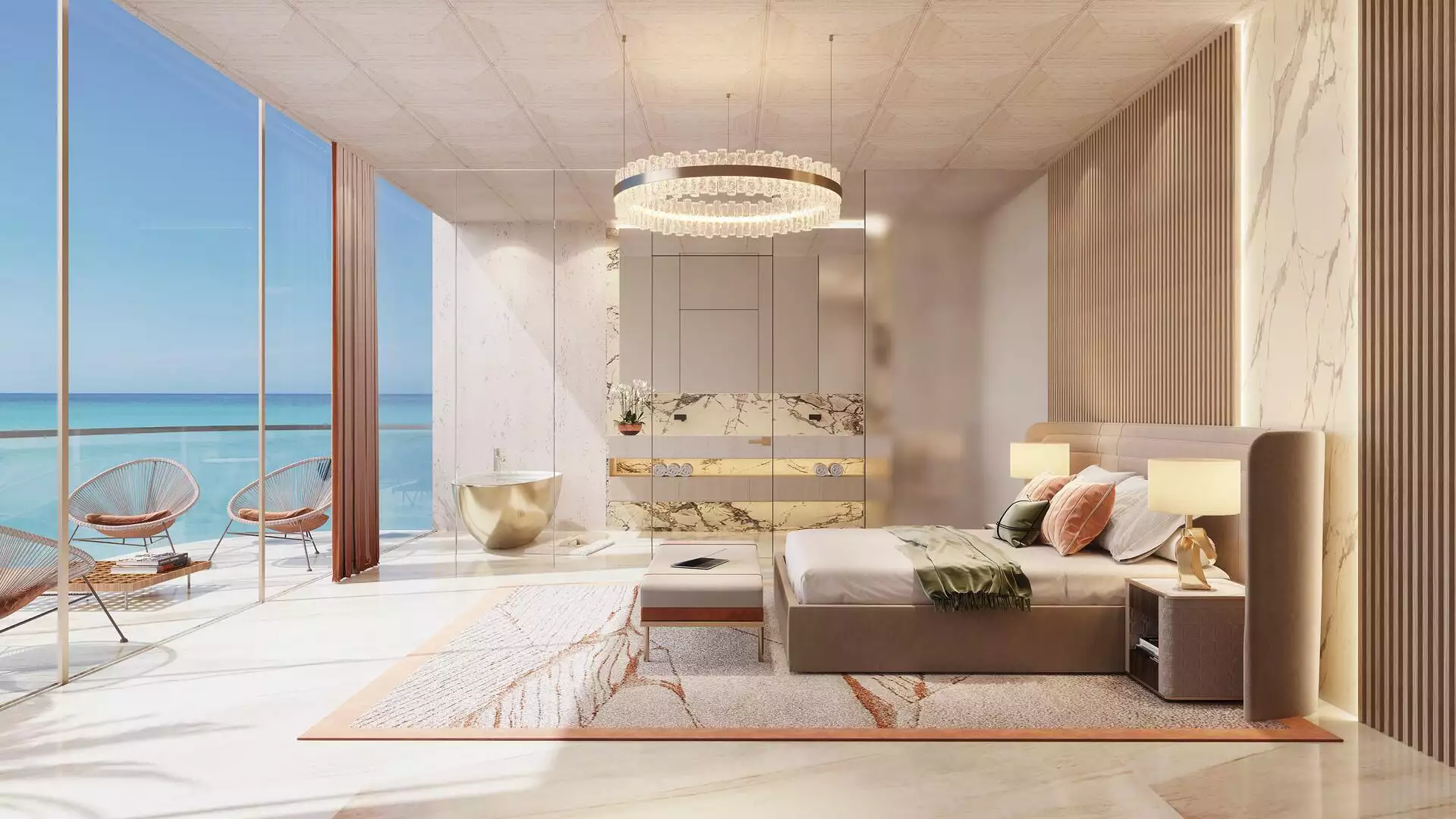 Flat 122m² in UAE, Ras al-Khaimah. Priced at 1201357$ rent photo-4