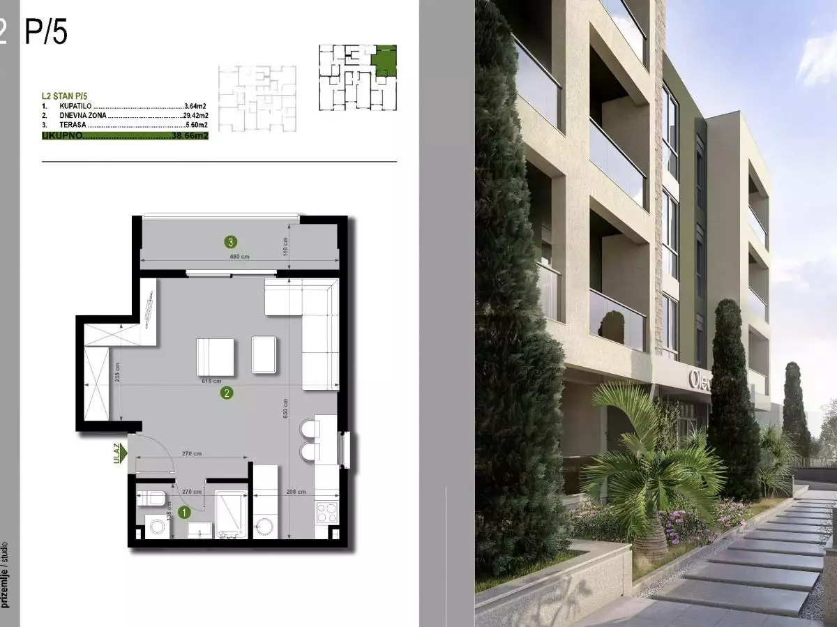 Flat 38m² in Italy, Barga. Priced at 81168€ rent photo-9
