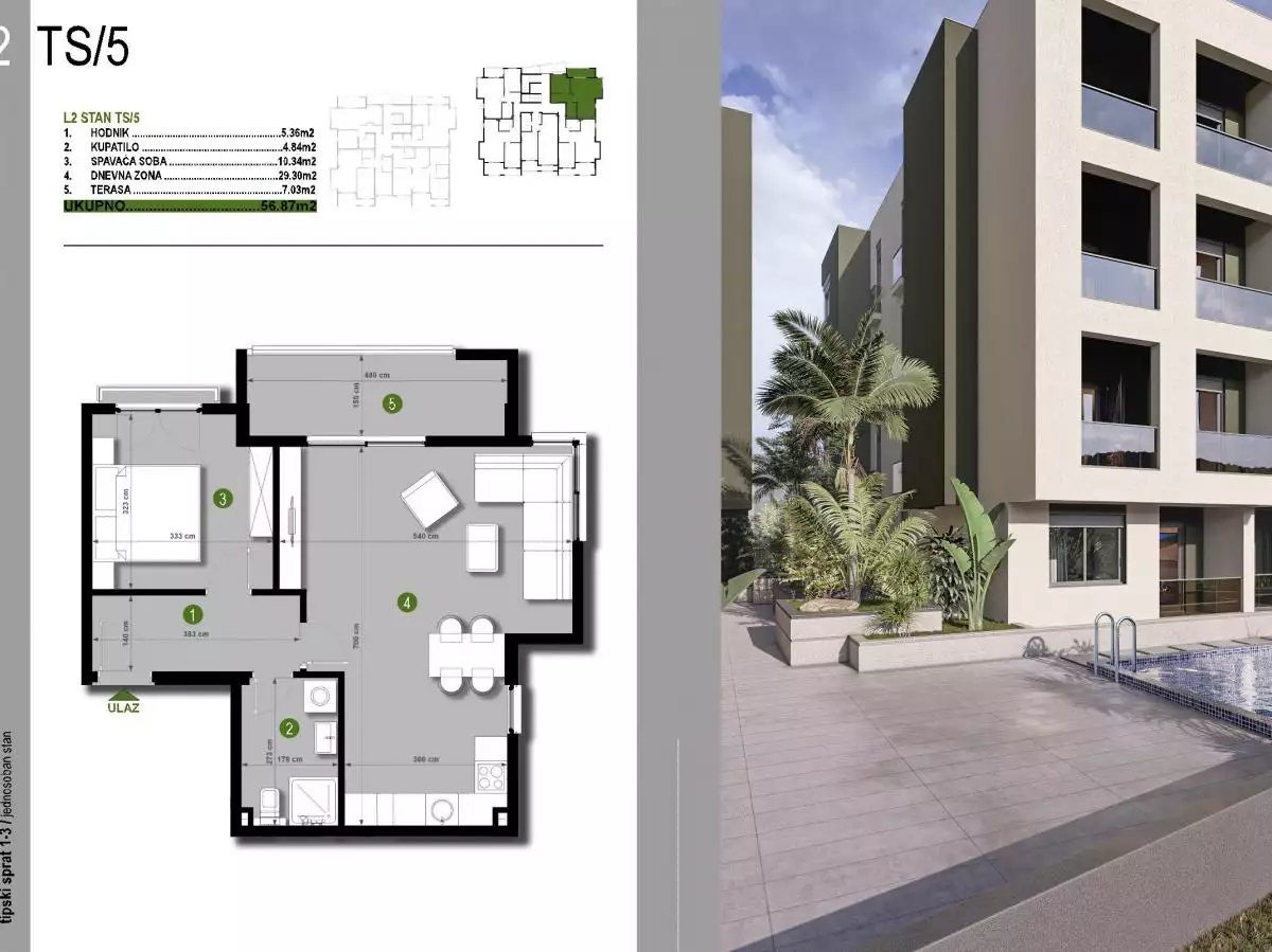 Flat 38m² in Italy, Barga. Priced at 81168€ rent photo-12