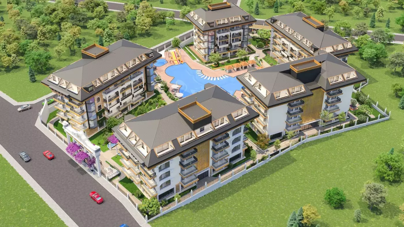 Flat 54m² in Turkey, Oba. Priced at 199000€ rent photo-1