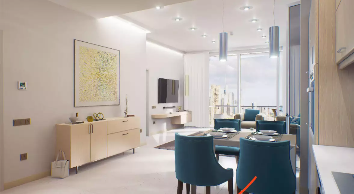 Flat 74m² in UAE, Dubai. Priced at 340321$ rent photo-2