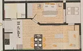 Flat 47m² in Montenegro, Bar. Priced at 128000€ rent photo-17