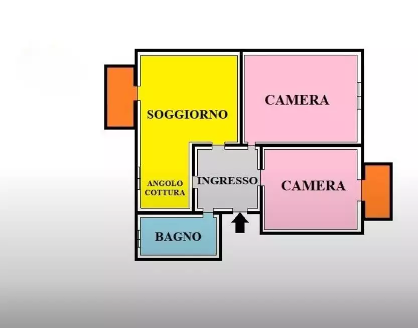 Flat 70m² in Italy, Turin. Priced at 79000€ rent photo-11