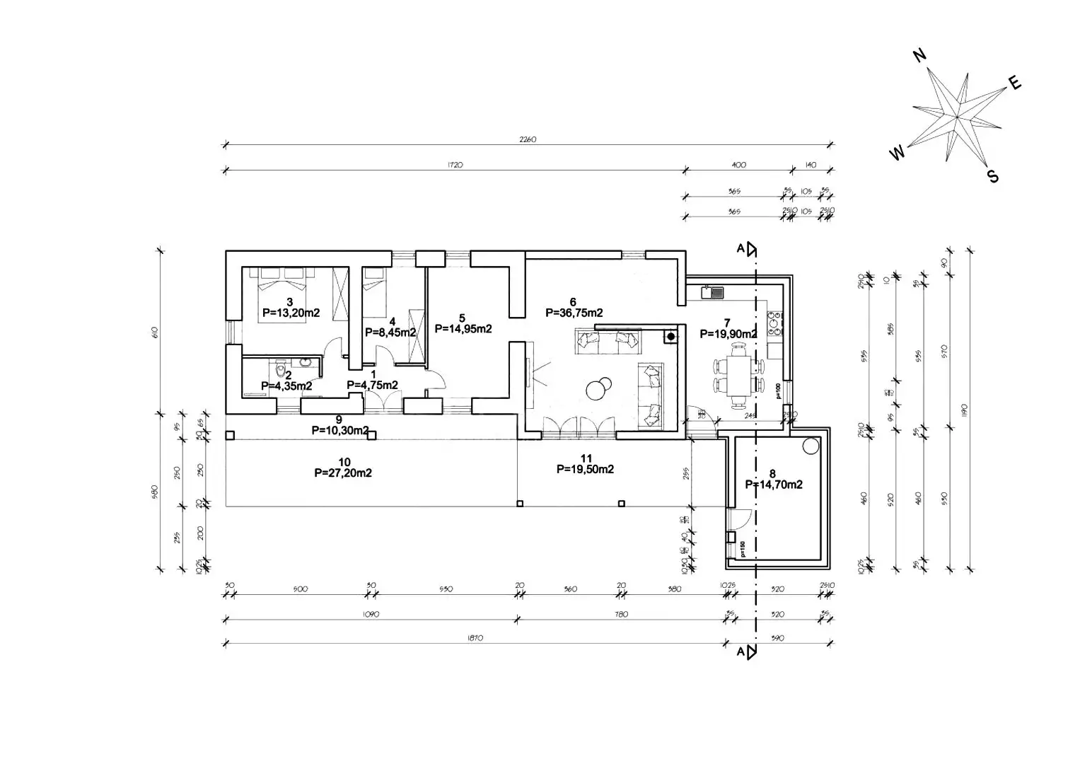 Villa 187m² in Croatia, Labin. Priced at 500000€ rent photo-16