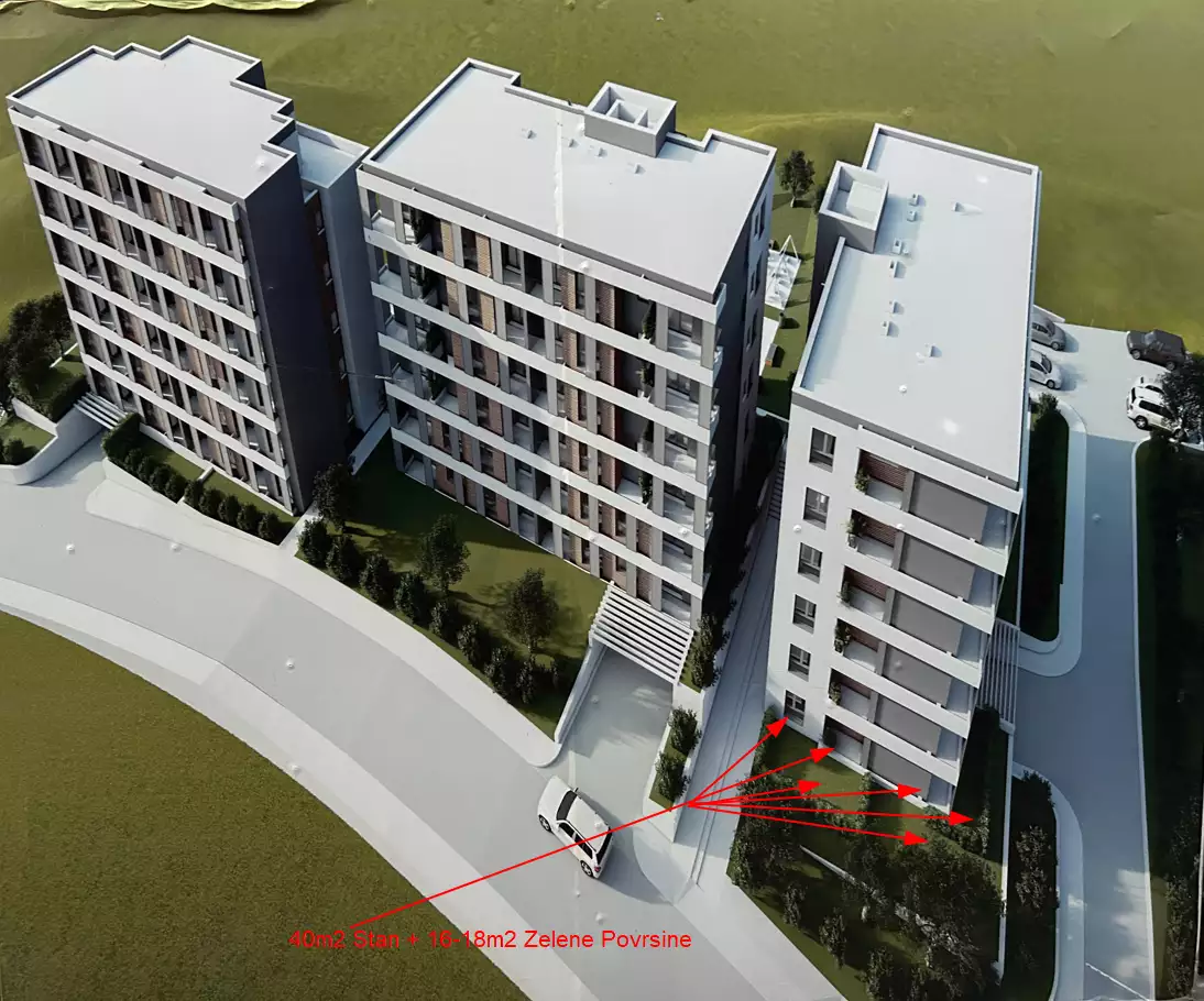 Flat 40m² in Montenegro, Bar. Priced at 130000€ rent photo-3