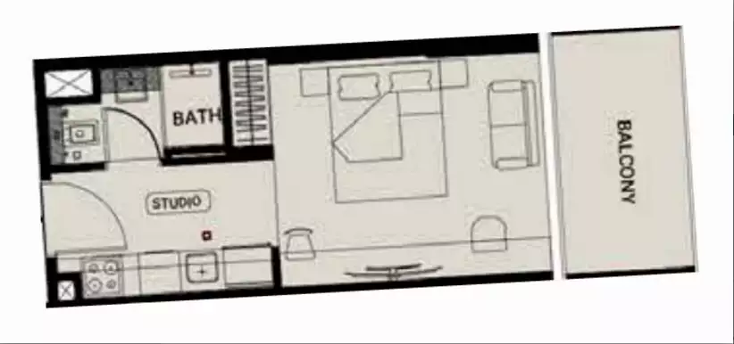 Flat 34m² in UAE, Dubai. Priced at 201076$ rent photo-6