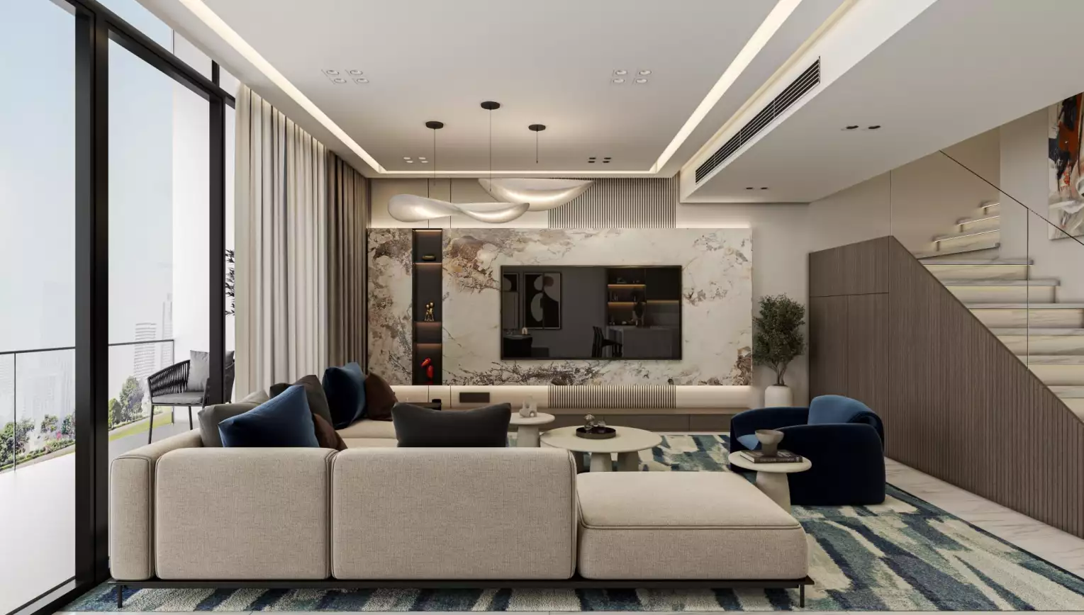 Flat 107m² in UAE, Dubai. Priced at 650186$ rent photo-3