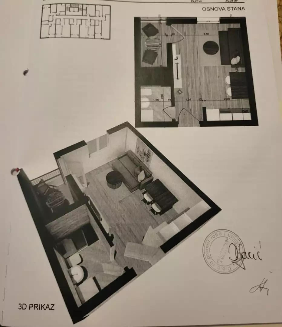 Flat 26m² in Montenegro, Bar. Priced at 73000€ rent photo-2