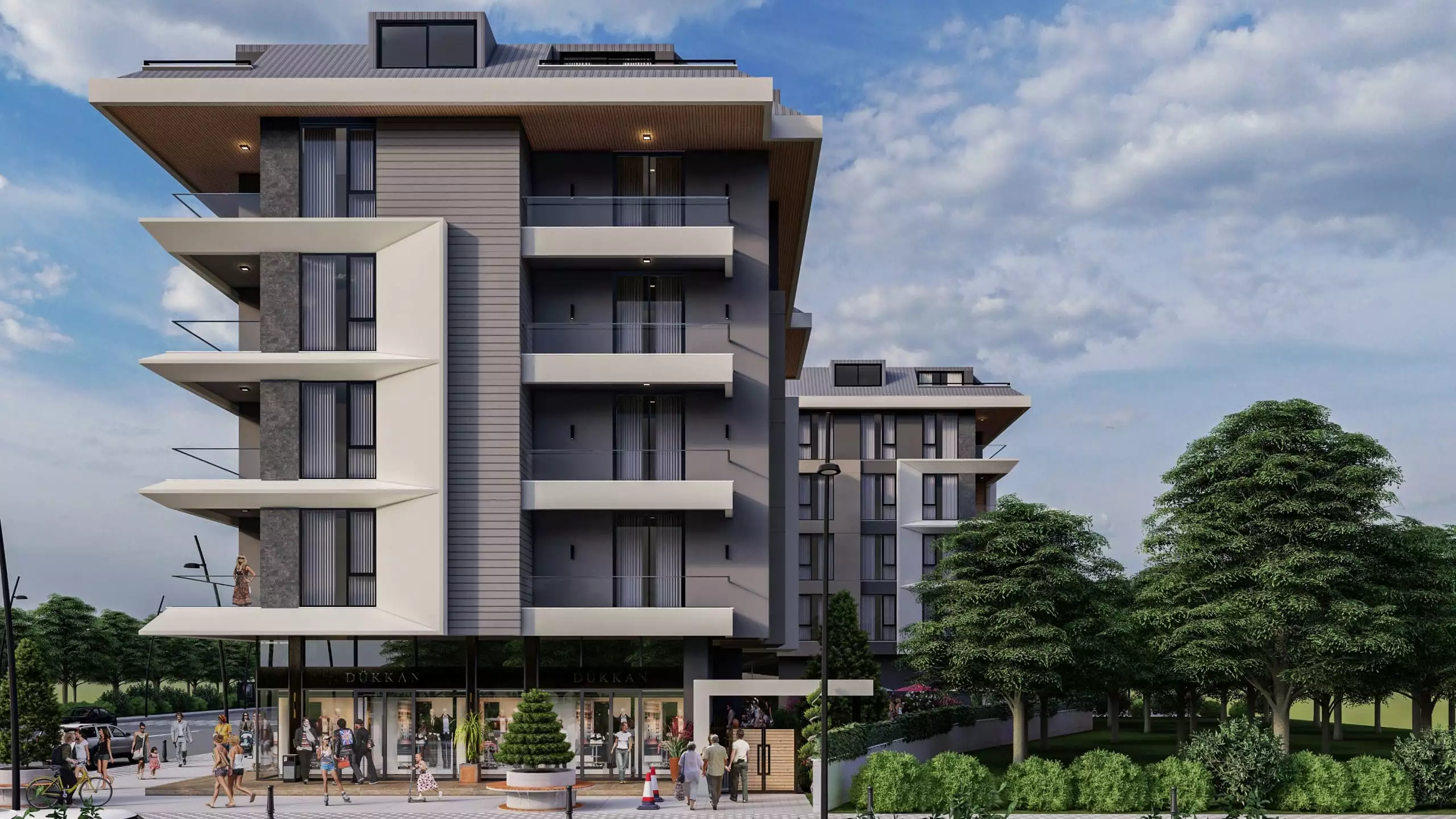 Flat 57m² in Turkey, Oba. Priced at 195000€ rent photo-3