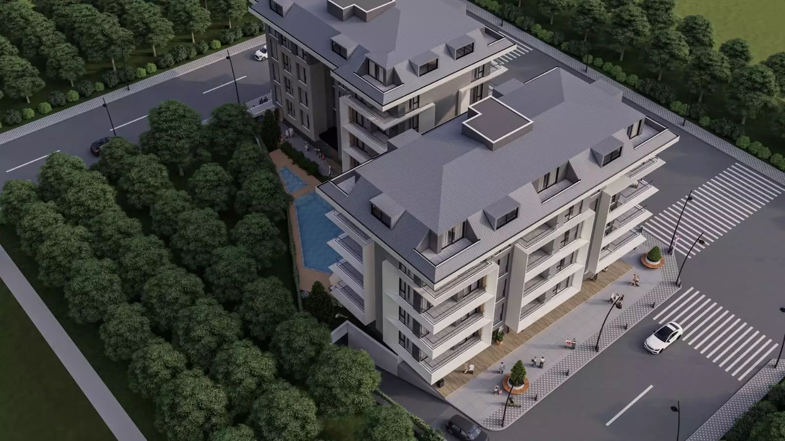 Flat 57m² in Turkey, Oba. Priced at 195000€ rent photo-7