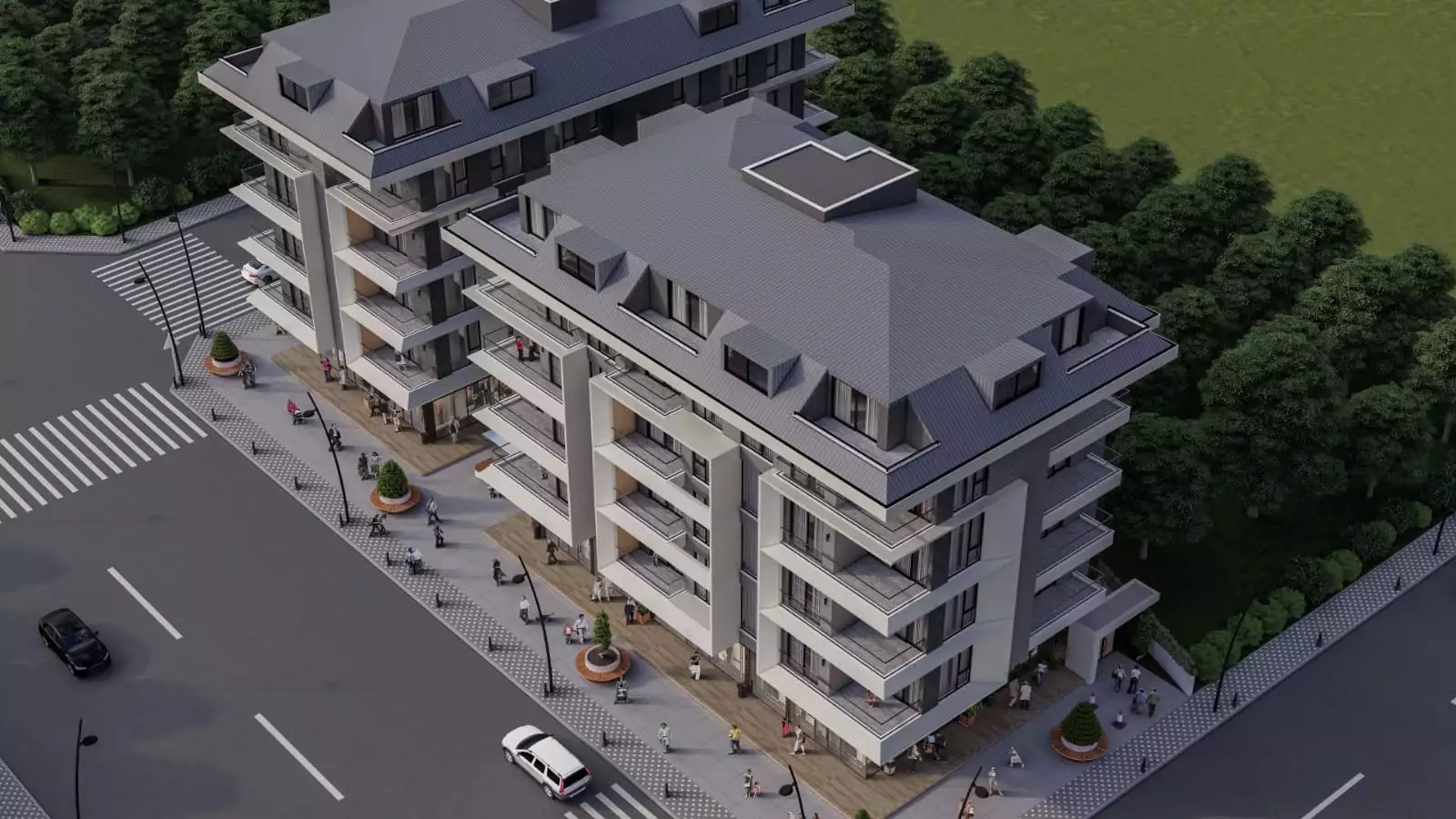 Flat 57m² in Turkey, Oba. Priced at 195000€ rent photo-8