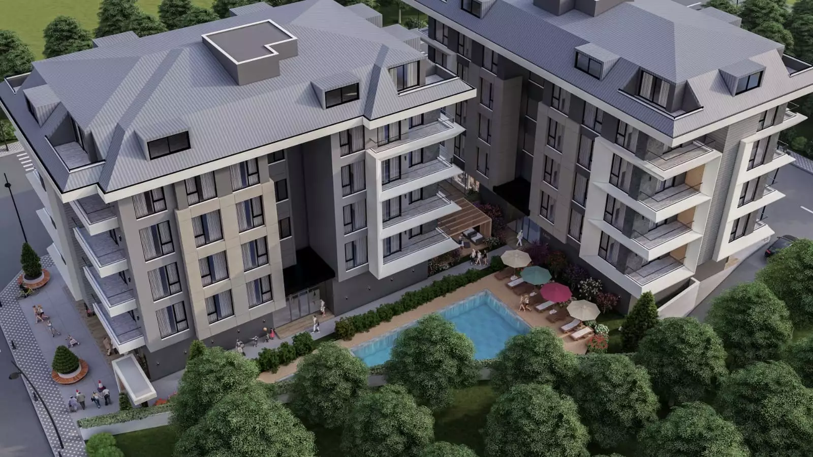 Flat 57m² in Turkey, Oba. Priced at 195000€ rent photo-11