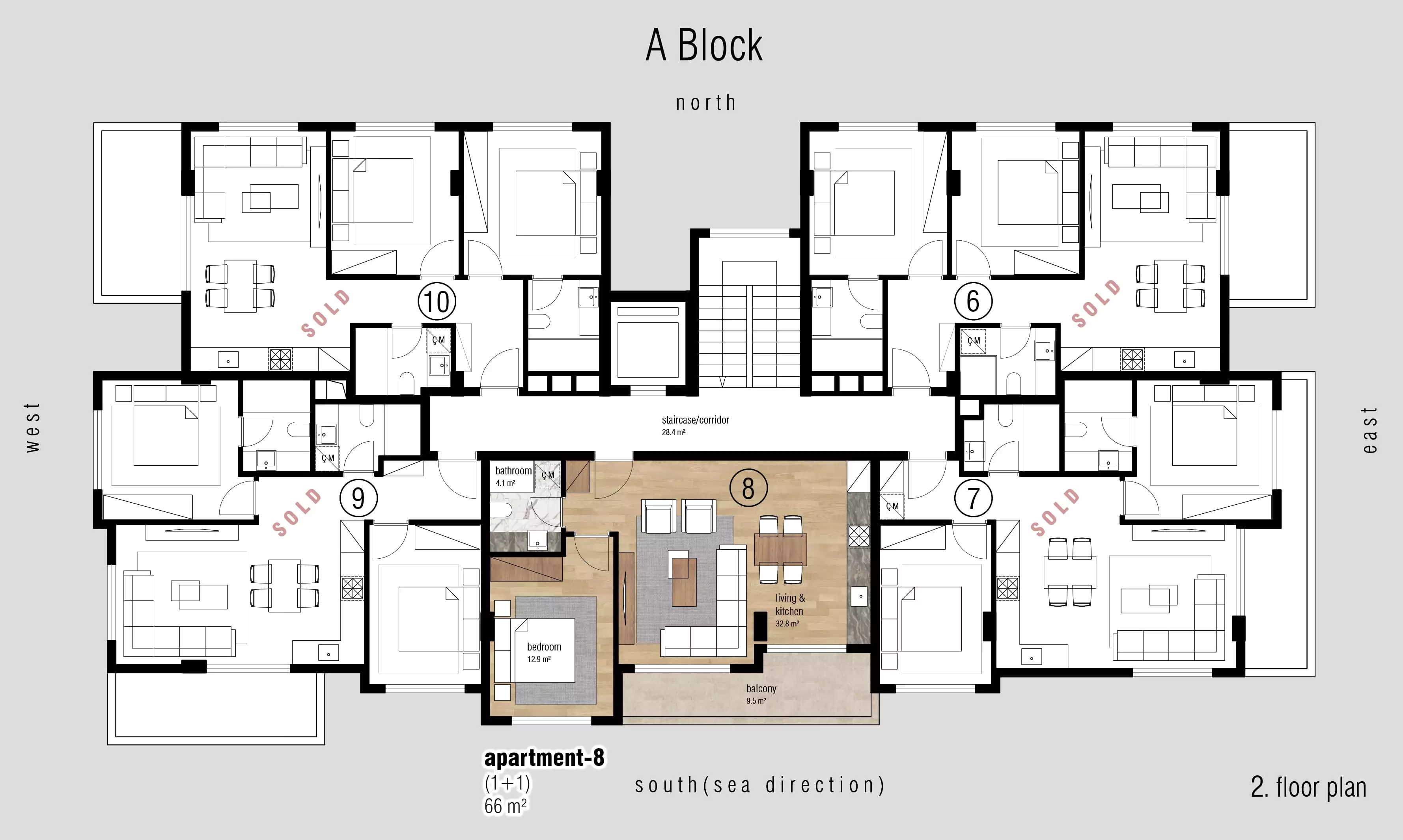 Flat 57m² in Turkey, Oba. Priced at 195000€ rent photo-23