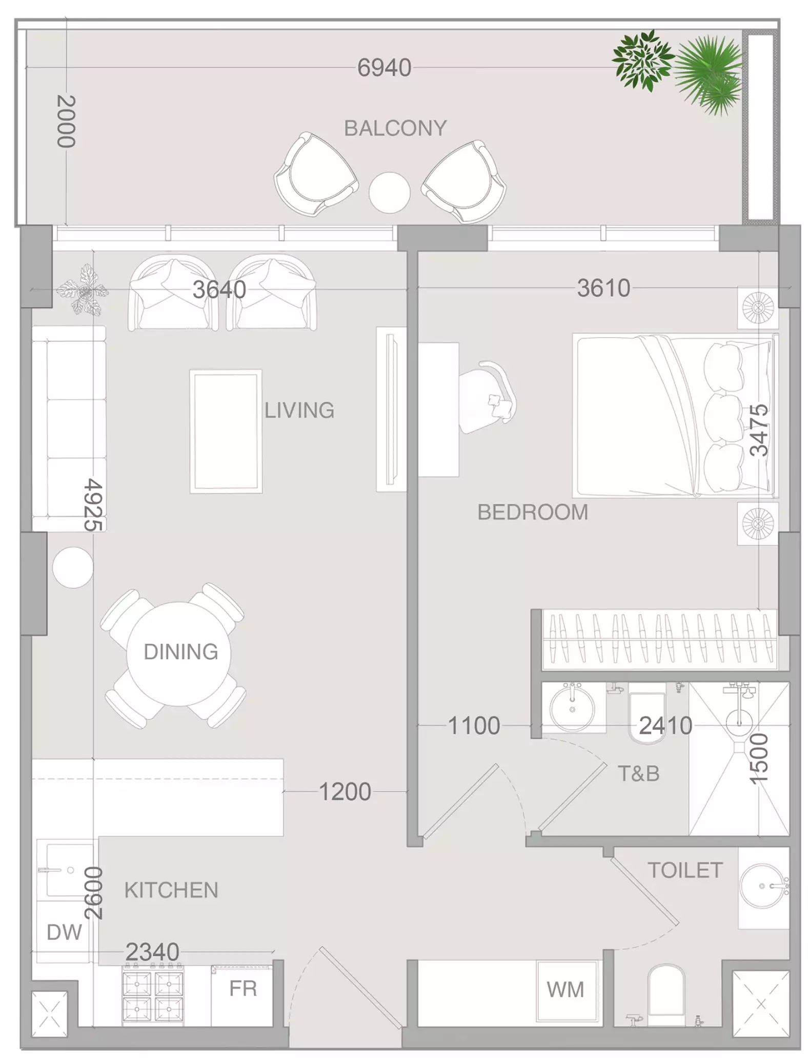 Flat 72m² in UAE, Dubai. Priced at 357473$ rent photo-9