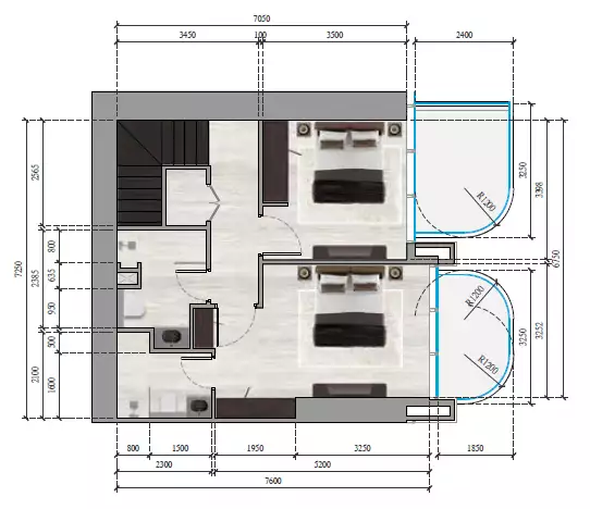 Flat 185m² in UAE, Dubai. Priced at 865093$ rent photo-10