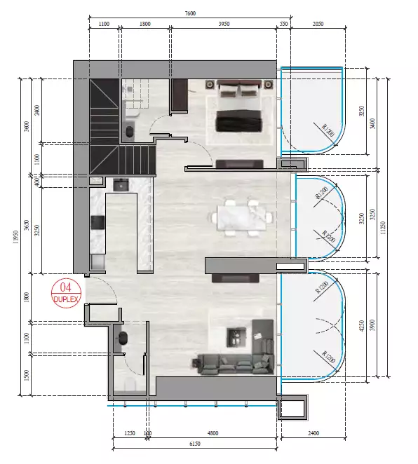 Flat 185m² in UAE, Dubai. Priced at 865093$ rent photo-11