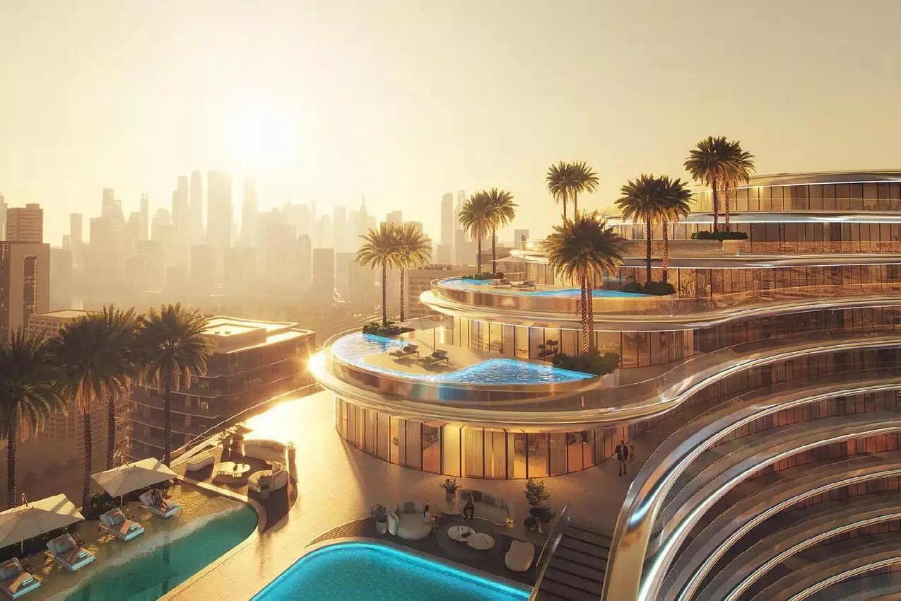 Flat 40m² in UAE, Dubai. Priced at 284117$ rent photo-1