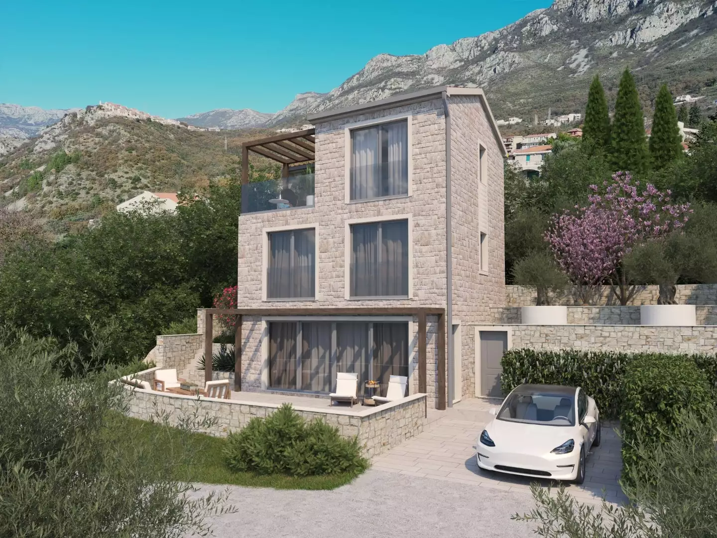 Villa 114m² in Montenegro, Sveti Stefan. Priced at 495000€ rent photo-11