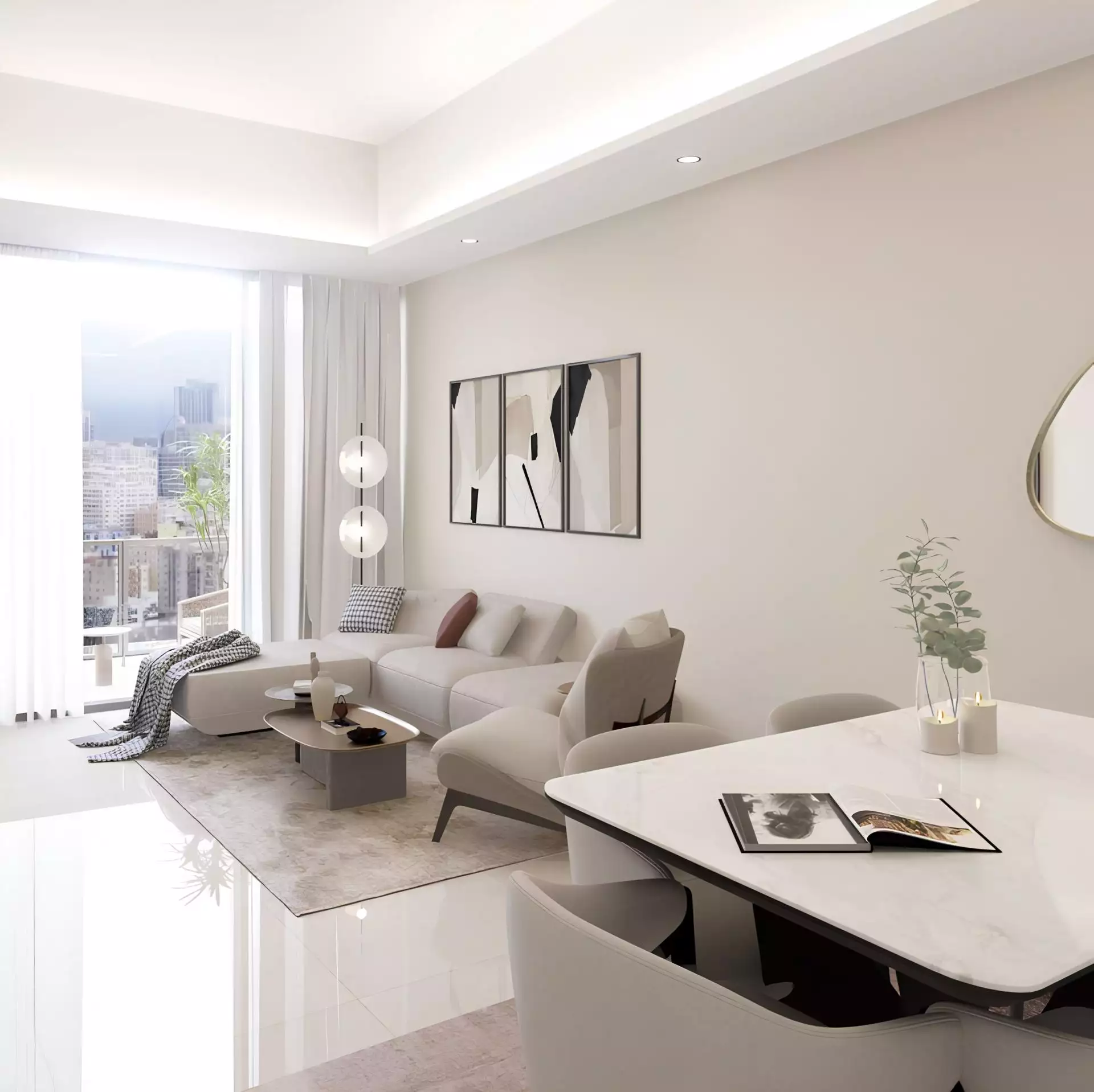 Flat 37m² in UAE, Ajman. Priced at 68303$ rent photo-1