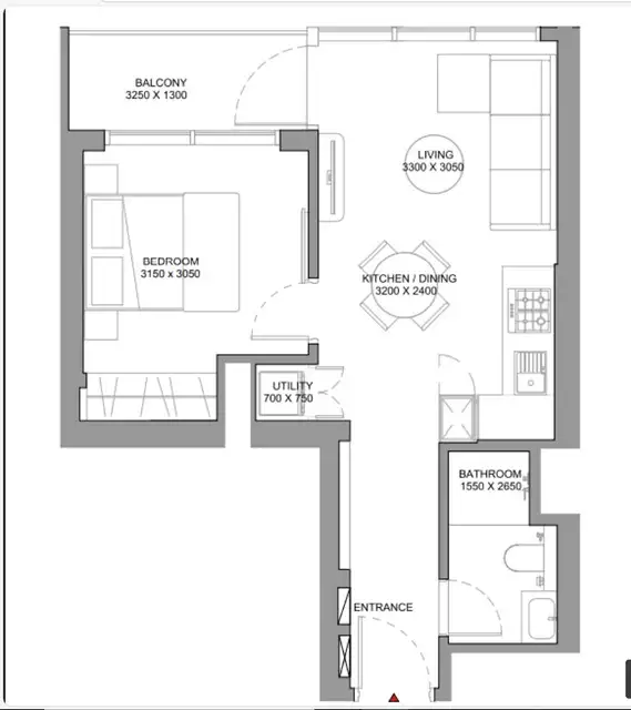 Flat 49m² in UAE, Dubai. Priced at 281541$ rent photo-3