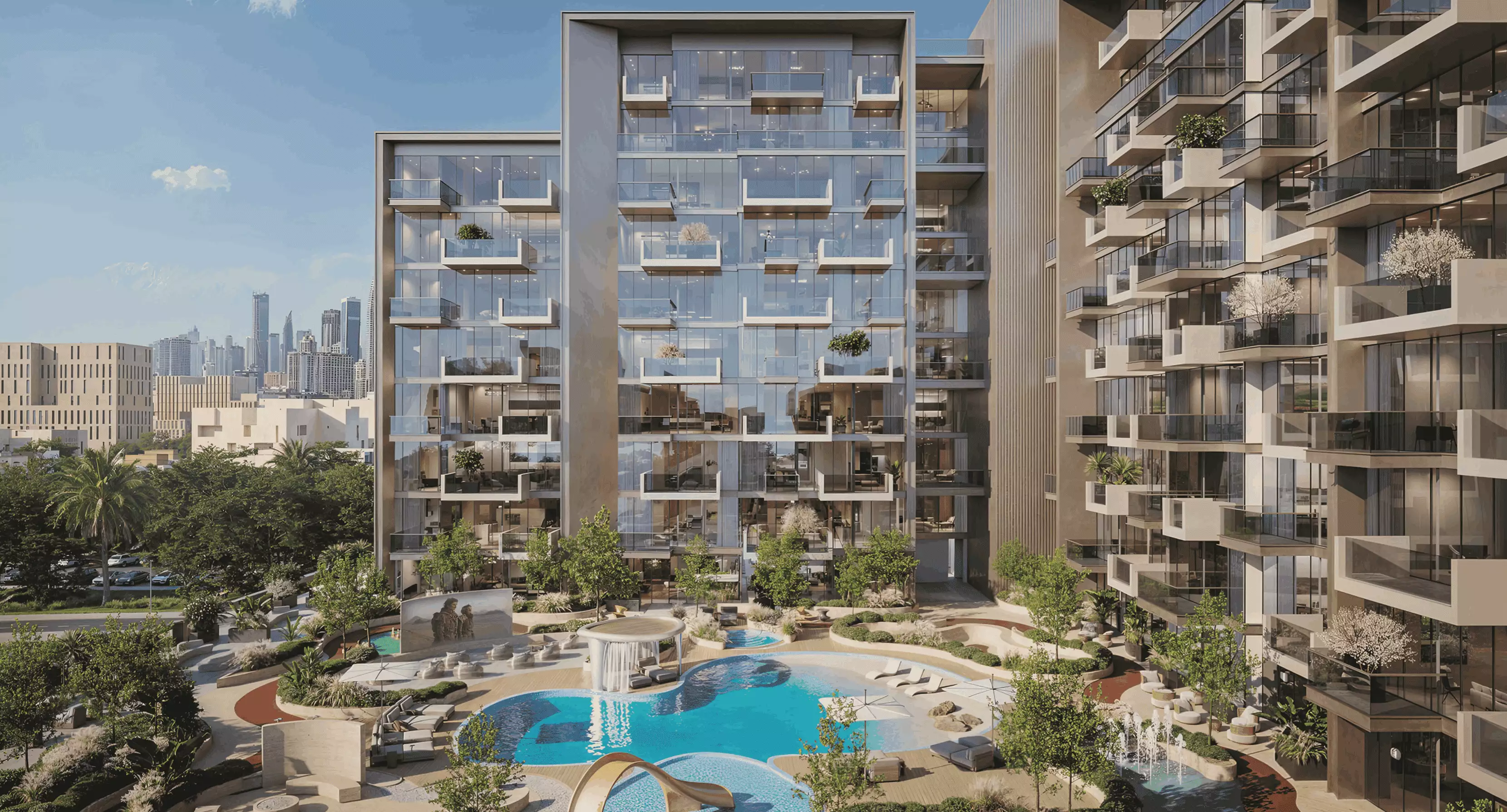 Flat 46m² in UAE (United Arab Emirates), Dubai. Priced at 190610$ rent photo-13