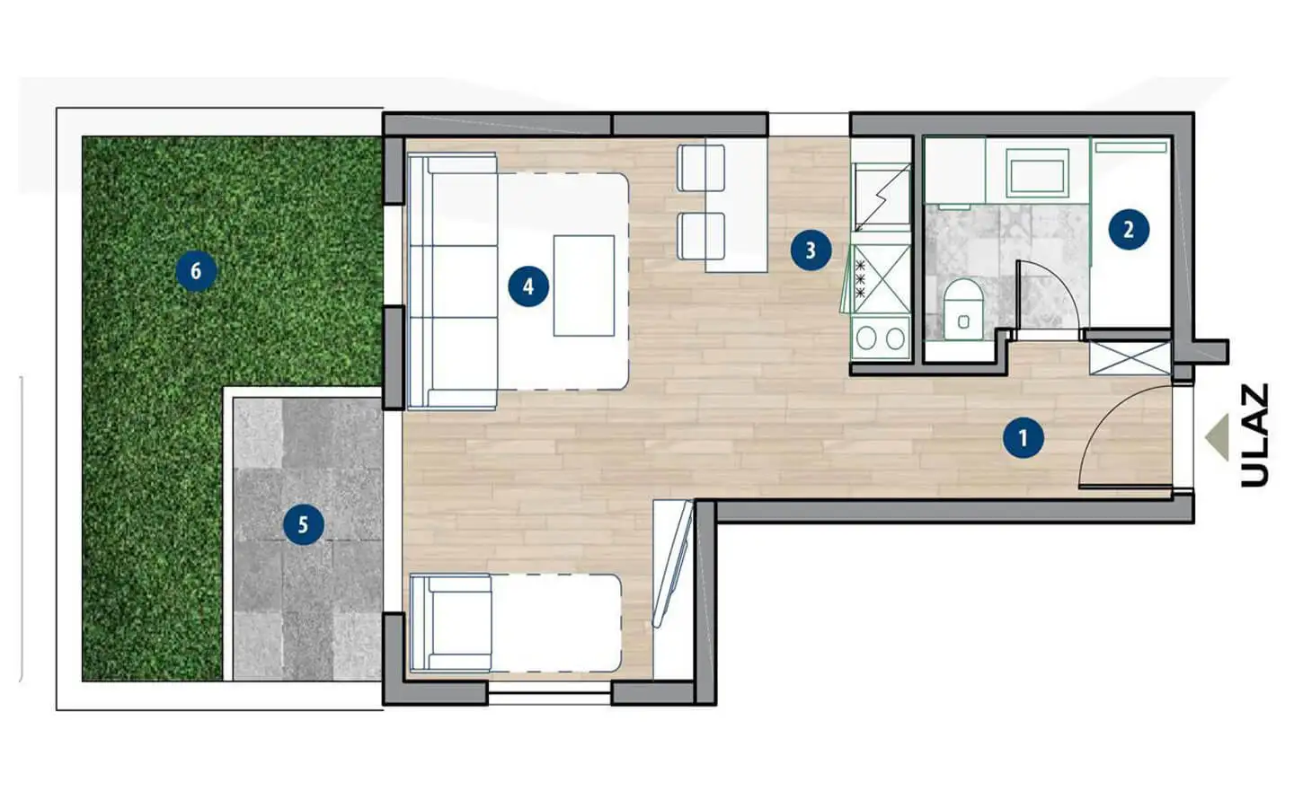 Other Properties 46m² in Montenegro, Kotor. Priced at 175000€ rent photo-24