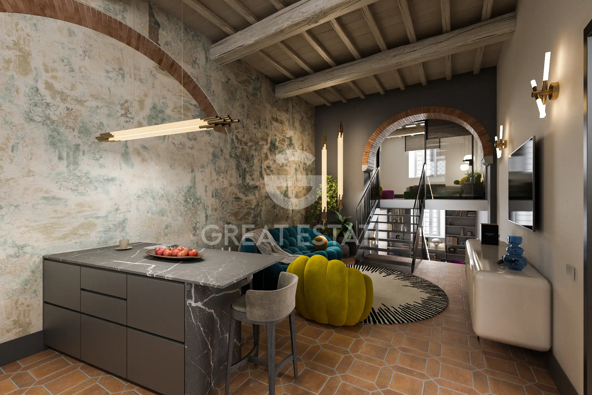 Flat 173m² in Italy, Perugia. Priced at 468000€ rent photo-1