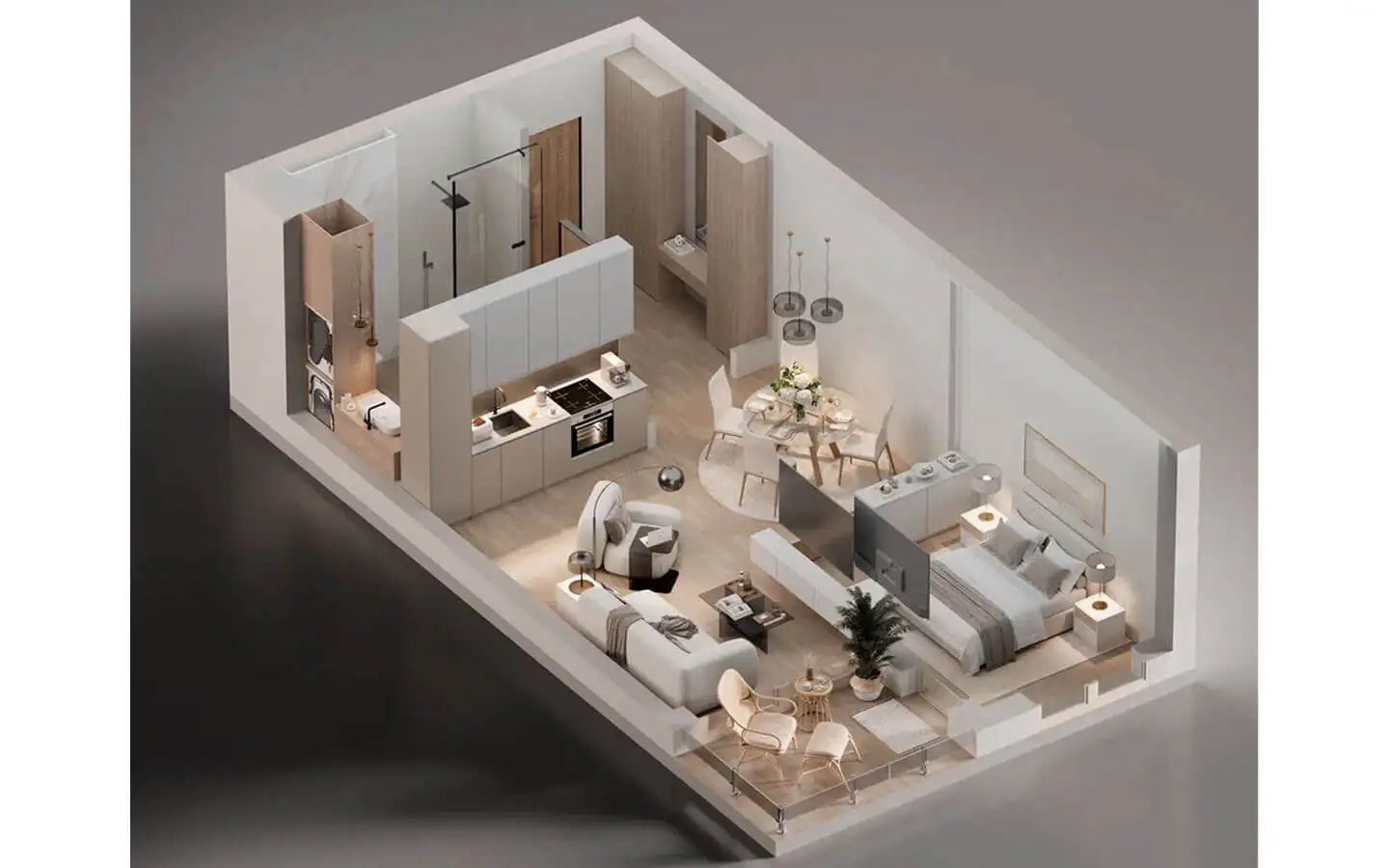 Flat 52m² in Montenegro, Budva. Priced at 171600€ rent photo-4