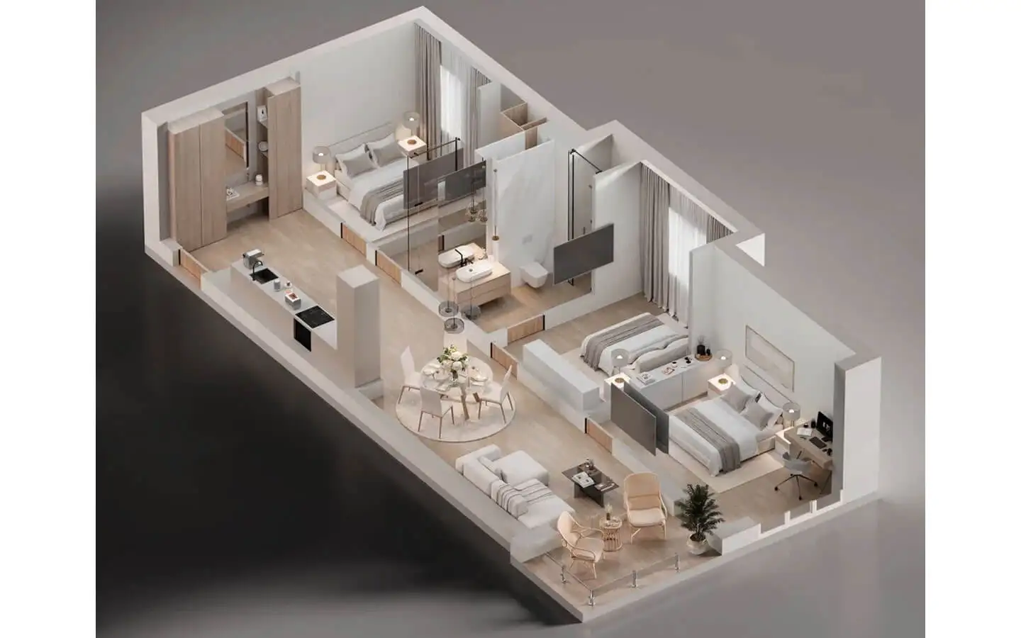 Flat 85m² in Montenegro, Budva. Priced at 280500€ rent photo-12
