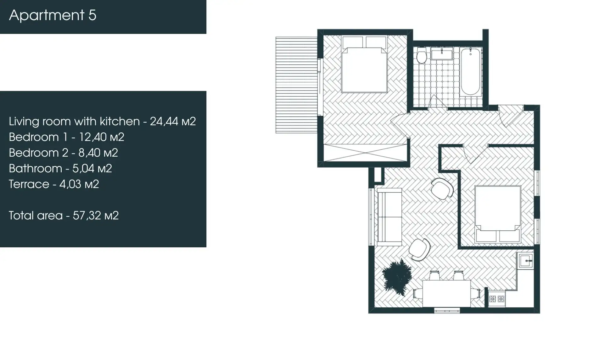 Flat 57m² in Montenegro, Tivat. Priced at 194570€ rent photo-5