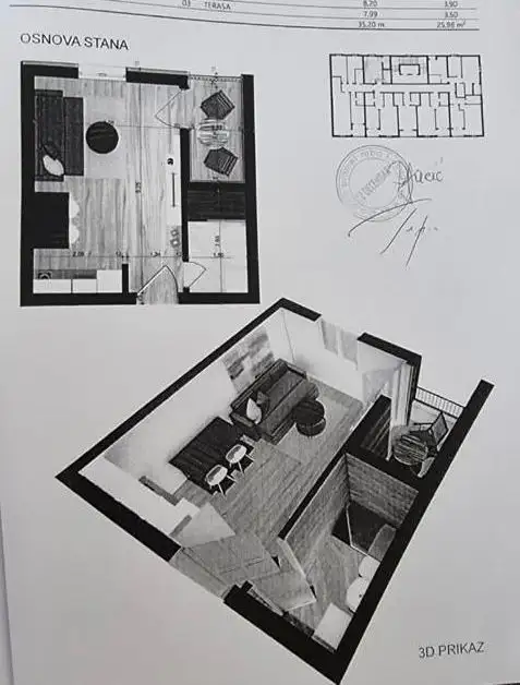 Flat 26m² in Montenegro, Bar. Priced at 78000€ rent photo-2