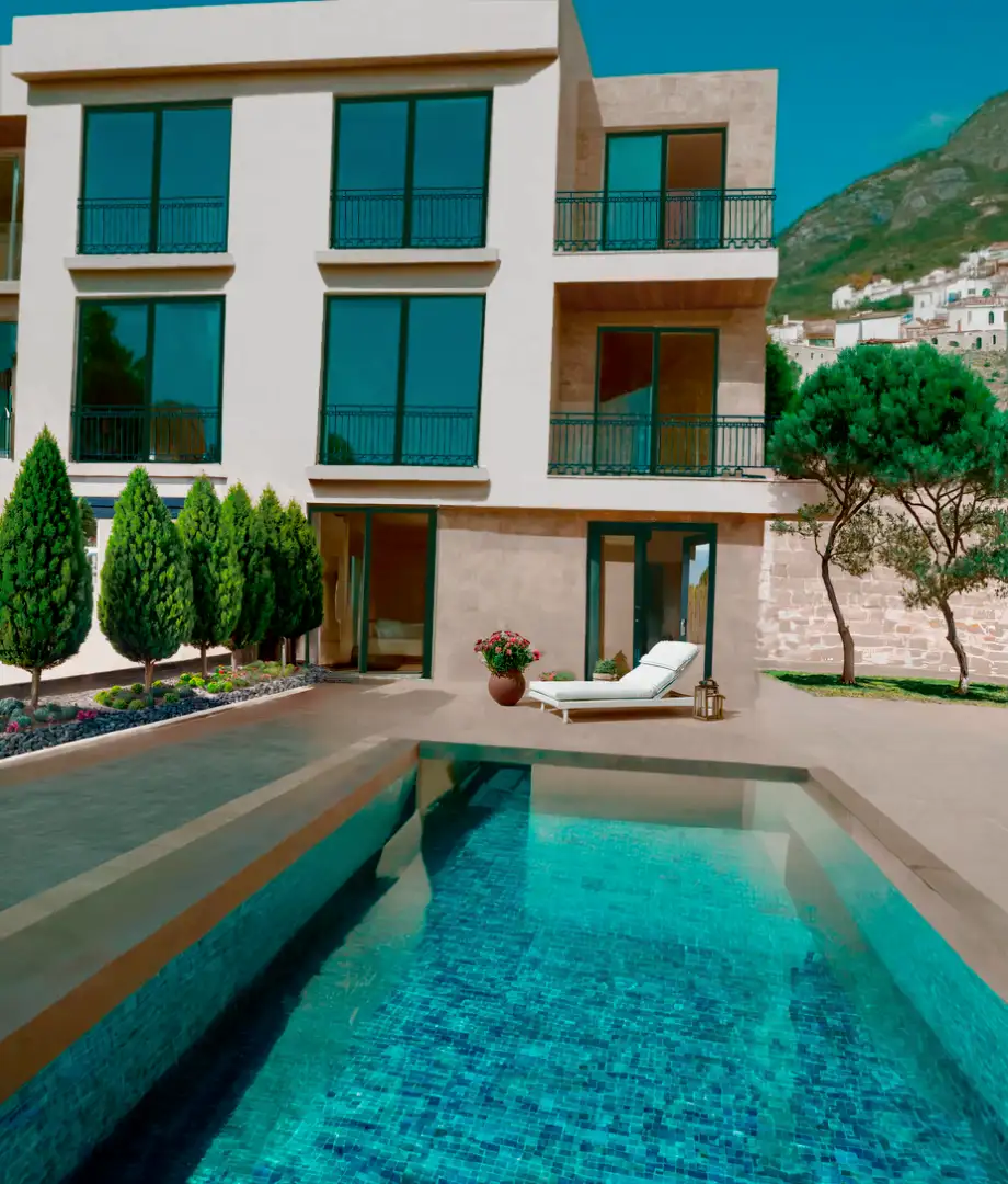 Townhouse 225m² in Montenegro, Sveti Stefan. Priced at 675000€ rent photo-11