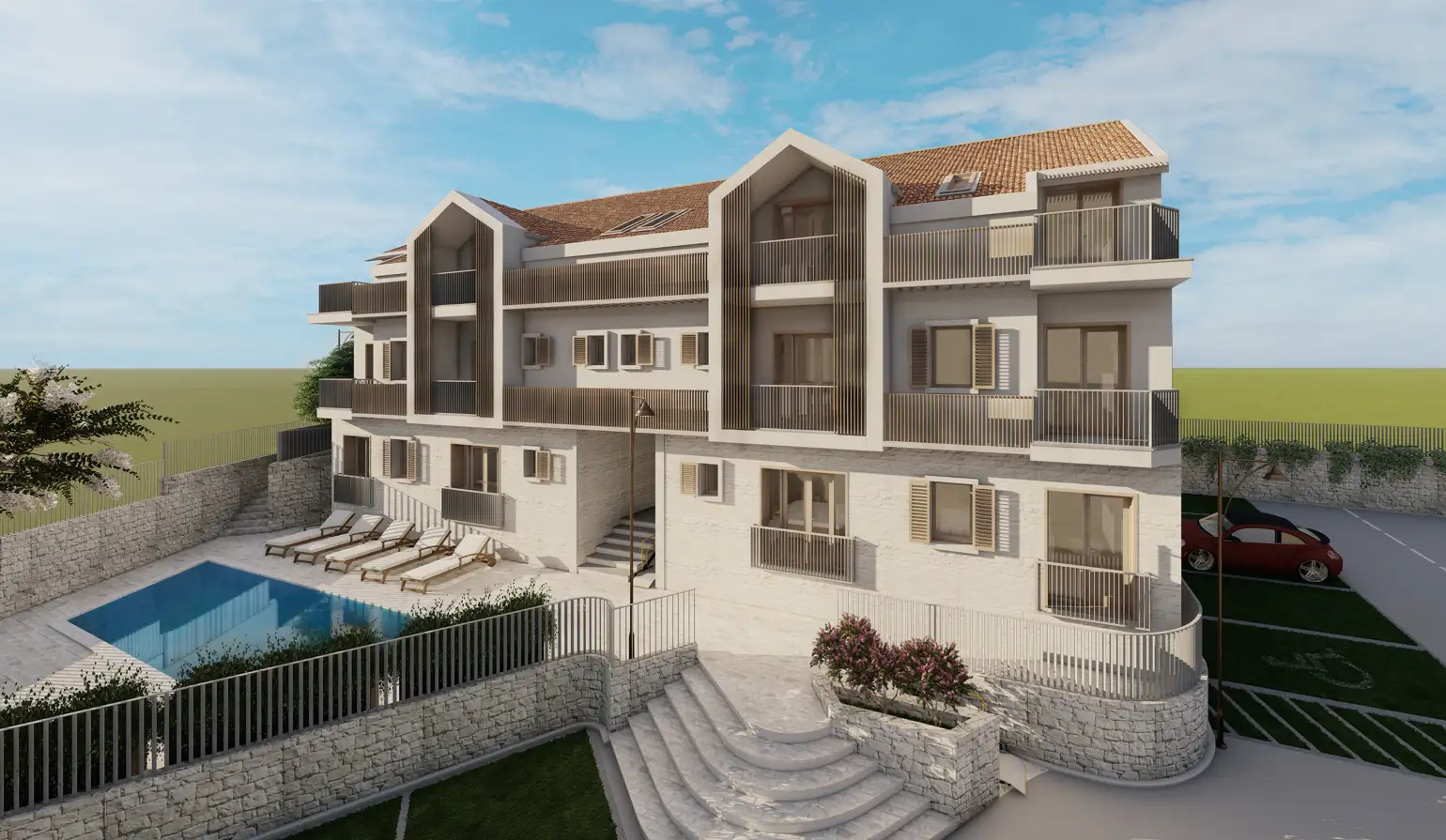Flat 59m² in Montenegro, Risan. Priced at 177660€ rent photo-1
