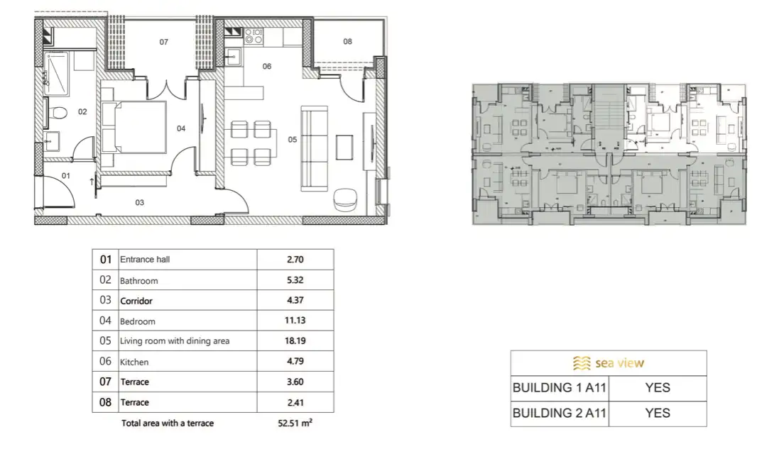 Flat 53m² in Montenegro, Risan. Priced at 162781€ rent photo-17
