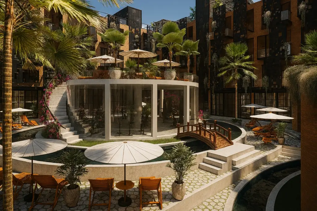 Flat 27m² in Indonesia, Bukit. Priced at 105000$ rent photo-23