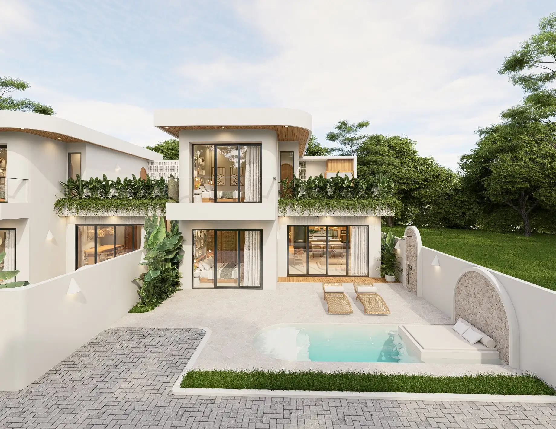 Villa 162m² in Indonesia, Bukit-Uluwatu. Priced at 289000$ rent photo-47