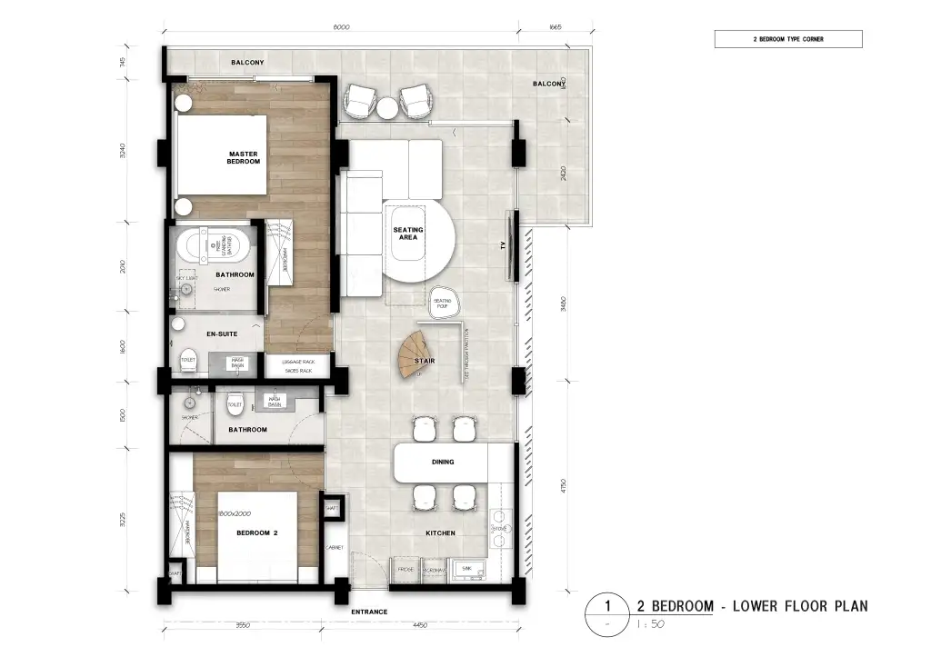 Flat 148m² in Indonesia, Canggu. Priced at 473869$ rent photo-19