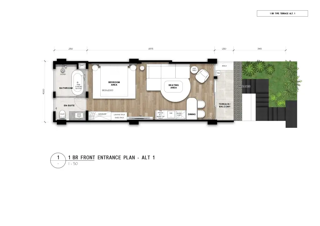 Flat 60m² in Indonesia, Canggu. Priced at 173491$ rent photo-1