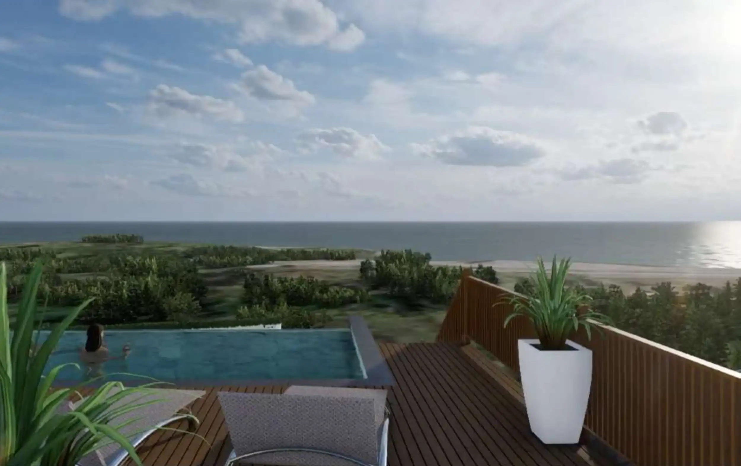 Flat 44m² in Indonesia, Kedungu. Priced at 108000$ rent photo-1